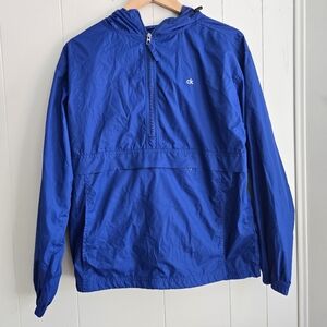 CK Blue Windbreaker Jacket-Size S